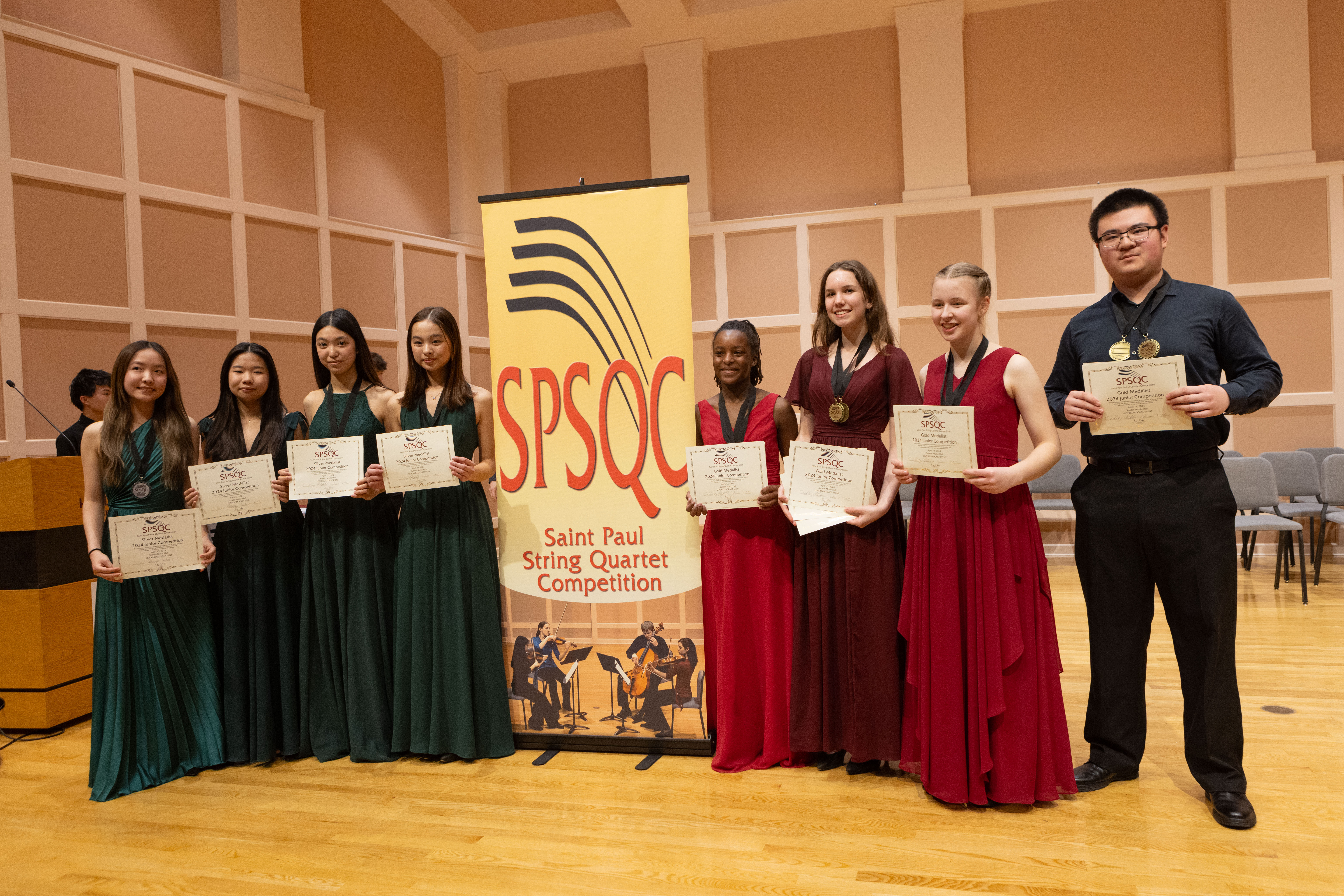 Elysian Quartet and Quartet Meraviglia at St. Paul